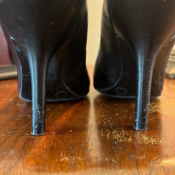 JESSICA SIMPSON Round Toe Leather Heels | 4” |Size 7 1/2 - Picture 9 of 11